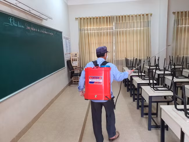 Ngành Giáo dục Đắk Lắk chủ động ứng phó dịch bệnh Covid-19