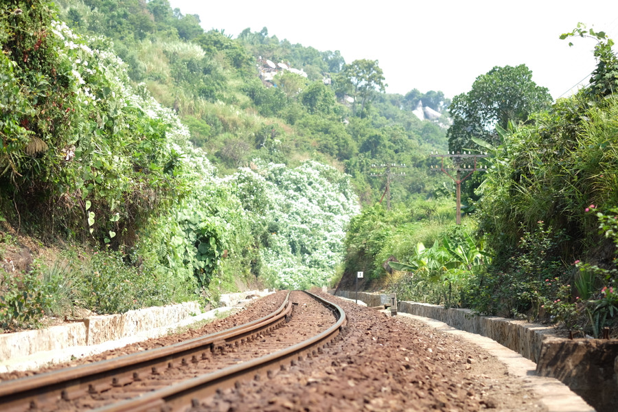 Đoạn đường sắt đèo Hải Vân có chiều dài 19,8km, được xây dựng từ thời Pháp thuộc, hầu hết chưa được cải tạo, nâng cấp. Đoạn đường sắt đèo Hải Vân có chiều dài 19,8km, được xây dựng từ thời Pháp thuộc, hầu hết chưa được cải tạo, nâng cấp.