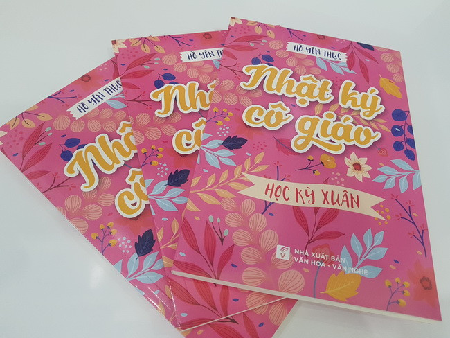 Sách "Nhật ký cô giáo" do NXB Văn hóa – Văn nghệ phát hành Sách "Nhật ký cô giáo" do NXB Văn hóa – Văn nghệ phát hành