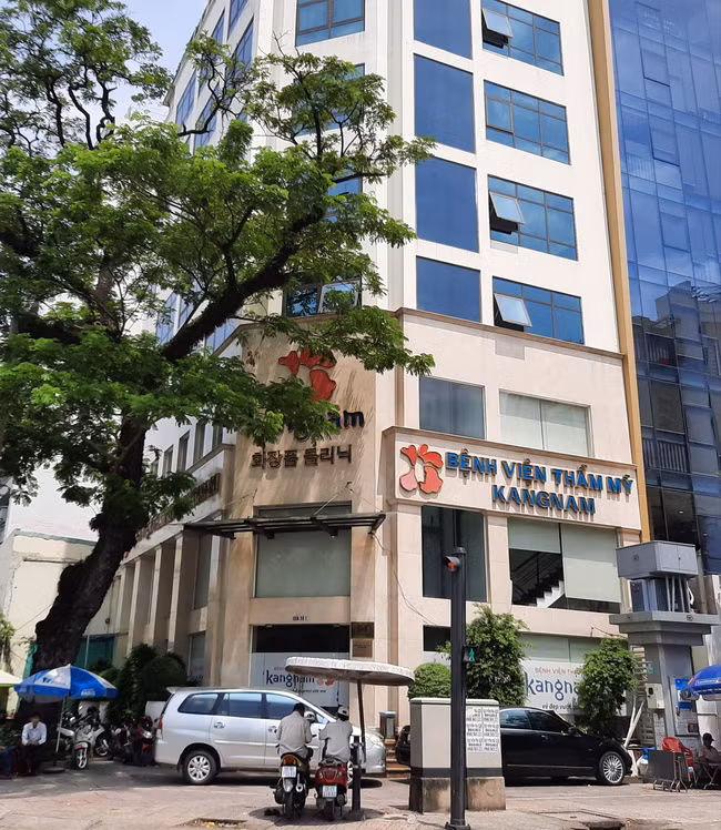 BV thẩm mỹ Kangnam nơi xảy ra vụ việc