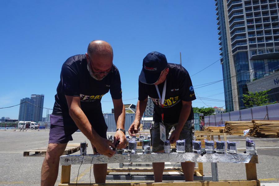 Trong đêm thi chung kết diễn ra vào tối 8/7, hai đội Pháp và Italia sẽ cùng so tài để tranh ngôi vị Quán quân DIFF 2023, với chủ đề &quot;Thế giới không khoảng cách&quot;. Ảnh: Hoàng Vinh.