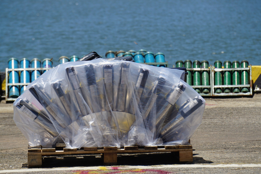 Đội pháo hoa Italia một cách hoàn hảo nhất cho đêm chung kết. Ảnh: Hoàng Vinh.