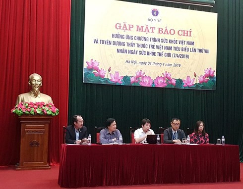 Họp báo Chương trình Sức khỏe Việt Nam