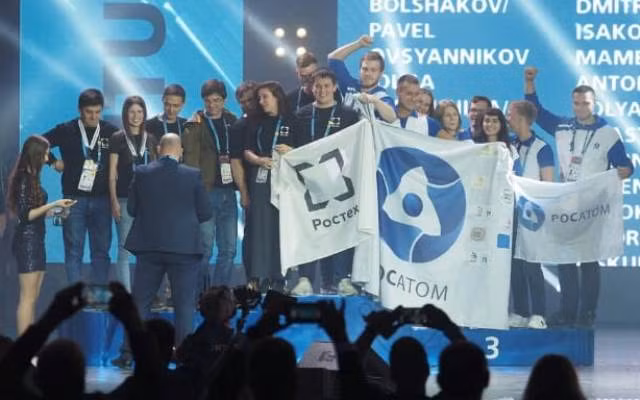 Các thí sinh được giải tại cuộc thi về những kỹ năng tương lai.