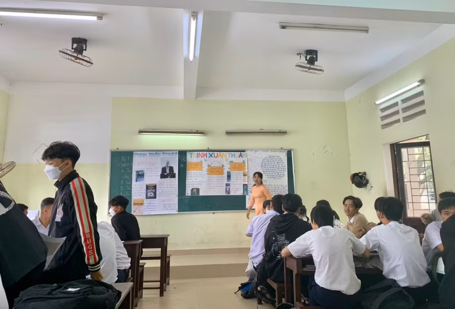 Tích cực ôn luyện để đạt được kết quả cao nhất. Ảnh: Thu Thủy.