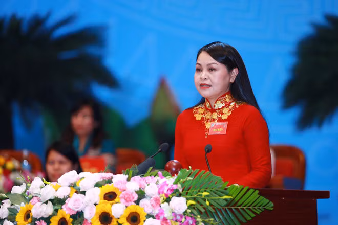 Chủ tịch Hội LHPN Việt Nam Nguyễn Thị Thu Hà (nguồn internet)