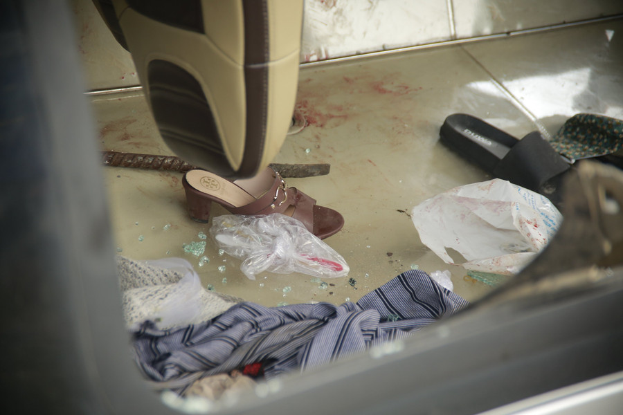 Cảnh tượng kinh hoàng. Ảnh: Công an Quảng Nam. Cảnh tượng kinh hoàng. Ảnh: Công an Quảng Nam.