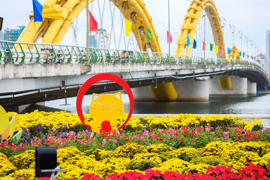 Rực rỡ sắc màu. Ảnh: Hoàng Vinh.