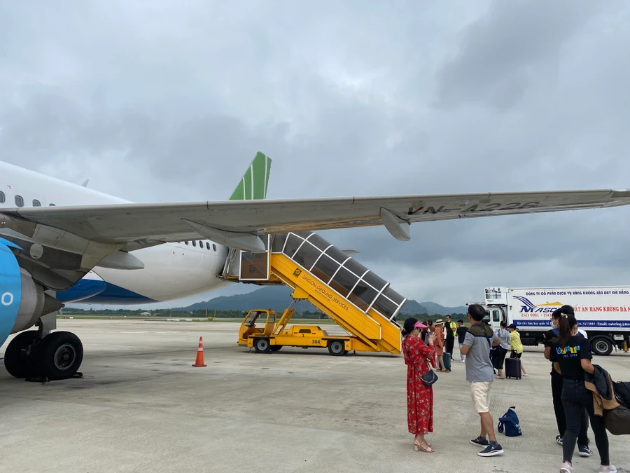 Sân bay quốc tế Đà Nẵng. Ảnh minh hoạ: Hoàng Vinh. 