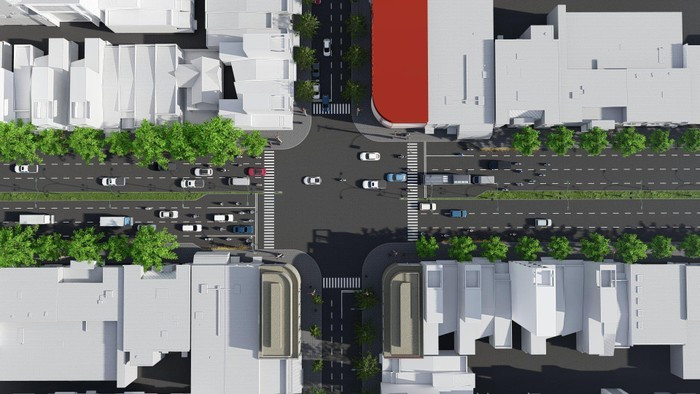 Một nút giao thông sử dụng công nghệ 3D để mô phỏng được sử dụng trong đồ án đạt giải Loa Thành 2022. Một nút giao thông sử dụng công nghệ 3D để mô phỏng được sử dụng trong đồ án đạt giải Loa Thành 2022.