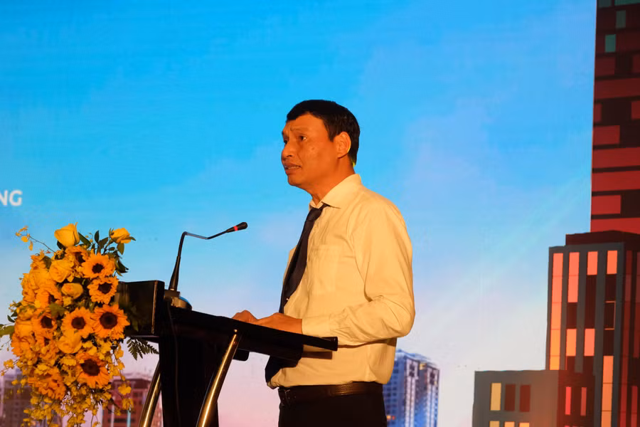 Ông Hồ Kỳ Minh - Phó Chủ tịch Thường trực UBND TP. Đà Nẵng phát biểu tại Hội thảo. Ông Hồ Kỳ Minh - Phó Chủ tịch Thường trực UBND TP. Đà Nẵng phát biểu tại Hội thảo.