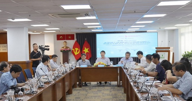 Quang cảnh buổi họp báo Quang cảnh buổi họp báo