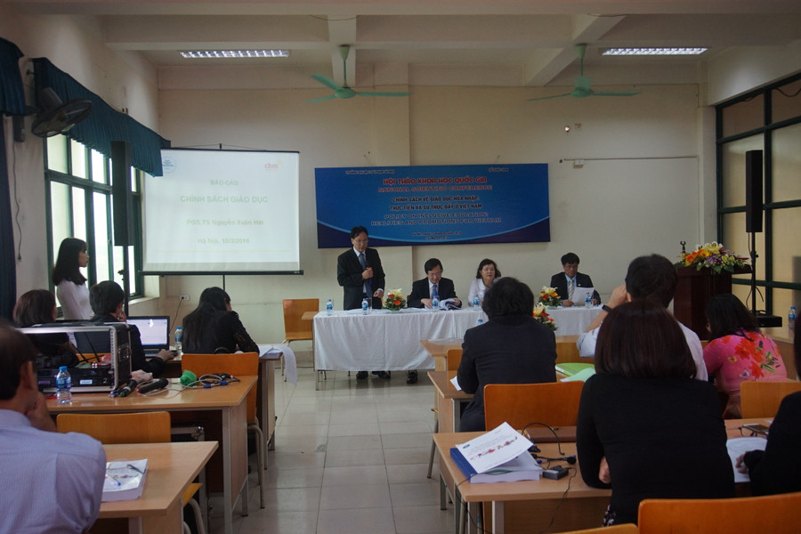 Quang cảnh Hội thảo chung