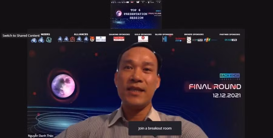 PGS.TS Nguyễn Danh Thảo - Phó Hiệu trưởng Trường ĐH Bách khoa – ĐH Quốc gia TP.HCM phát biểu khai mạc.