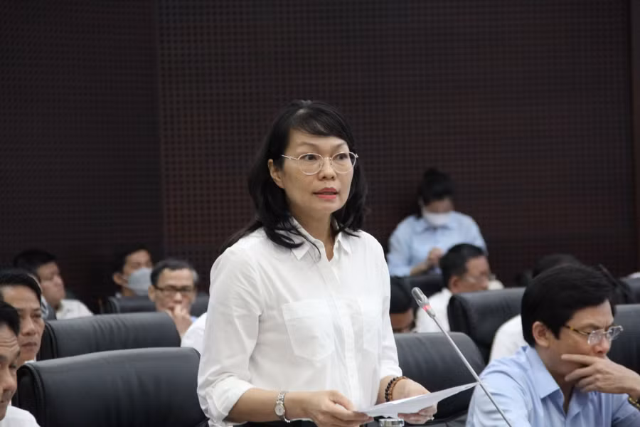 Bà Trần Thị Thanh Tâm - Giám đốc Sở KH&amp;ĐT Thành phố Đà Nẵng.