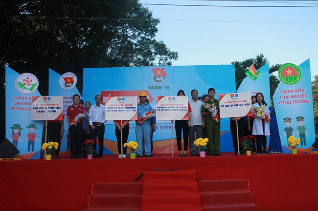 Lễ ra mắt 4 đội hình tình nguyện hè năm 2019