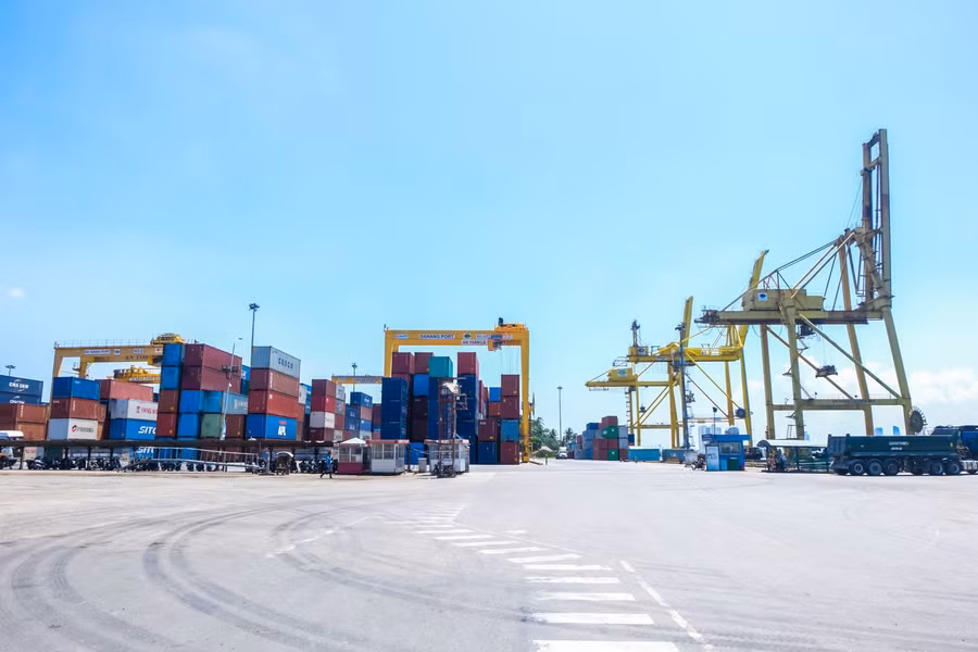 Một góc Cảng Tiên Sa (TP Đà Nẵng).