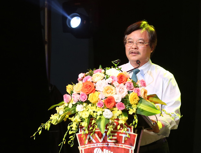 Tổng cục trưởng Nguyễn Hồng Minh phát biểu tại lễ khai mạc Tổng cục trưởng Nguyễn Hồng Minh phát biểu tại lễ khai mạc