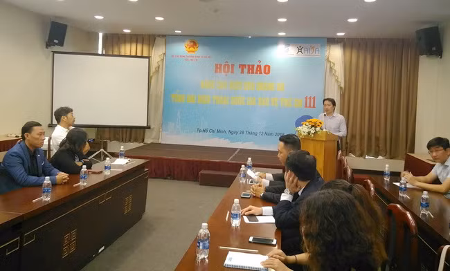 Quang cảnh buổi hội thảo.