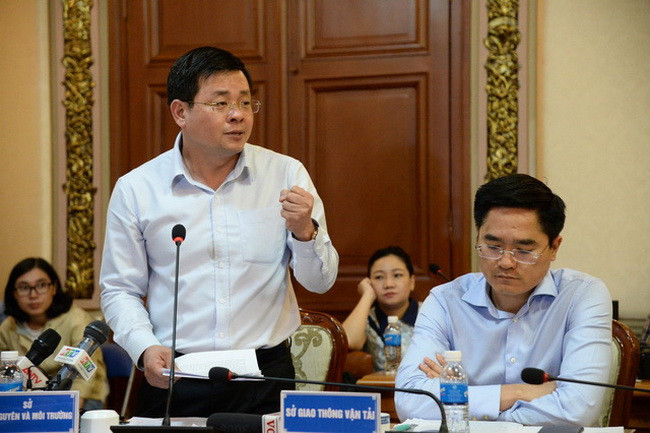 Tại buổi họp báo thường kỳ của UBND TP.HCM ngày 3/7/2018, Giám đốc Sở Tài nguyên môi trường Nguyễn Toàn Thắng cho biết bãi rác Đa Phước hôi do biến đổi khí hậu -Ảnh: TL Tại buổi họp báo thường kỳ của UBND TP.HCM ngày 3/7/2018, Giám đốc Sở Tài nguyên môi trường Nguyễn Toàn Thắng cho biết bãi rác Đa Phước hôi do biến đổi khí hậu -Ảnh: TL