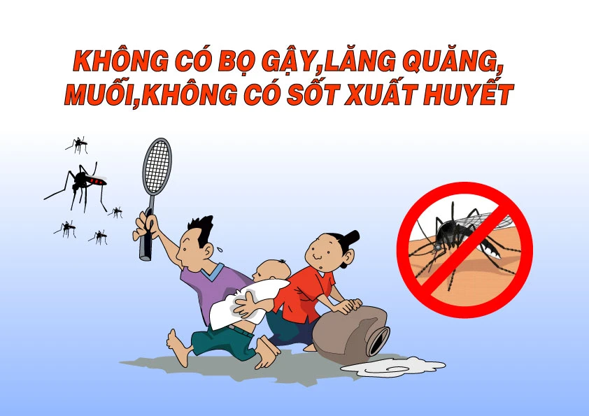 Bệnh sốt xuất huyết có chiều hướng gia tăng.