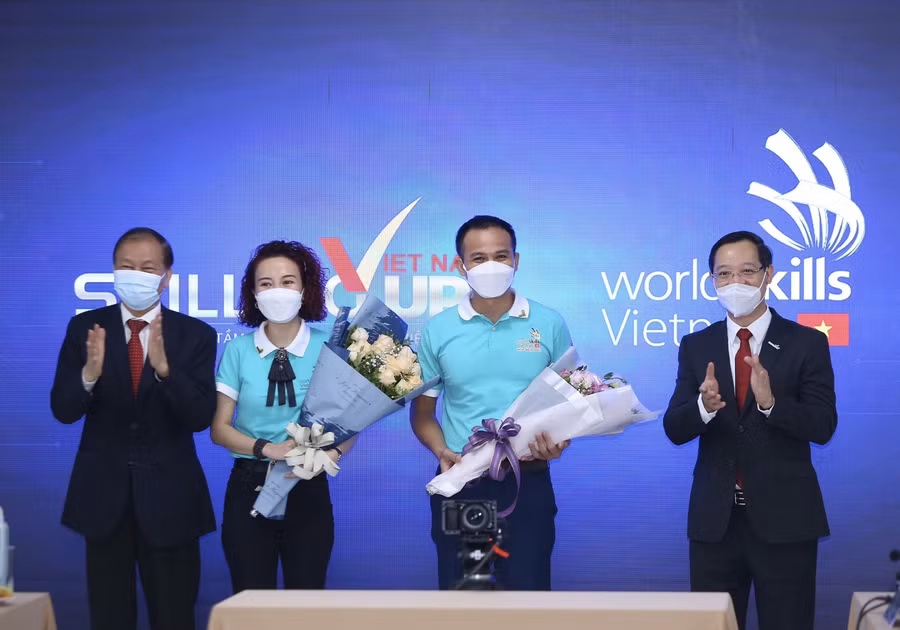 Công bố và vinh danh các đại sứ kỹ năng nghề Việt Nam tại sự kiện