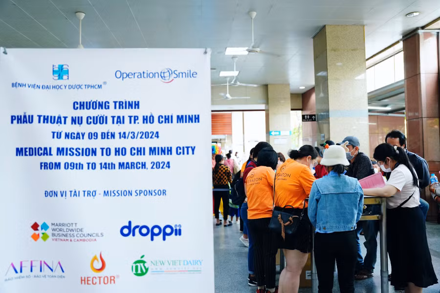 Chương trình phẫu thuật miễn phí được diễn ra từ ngày 9/3 - 14/3. (Ảnh: NP)