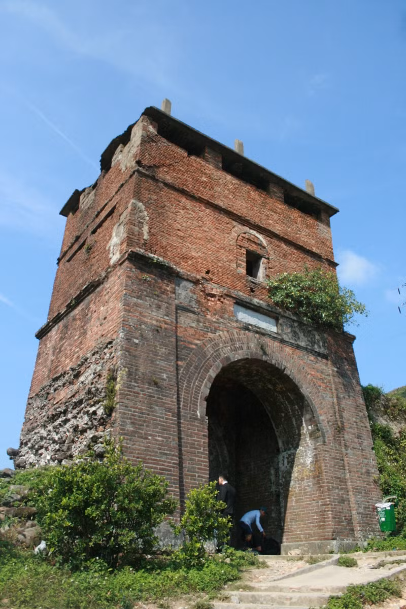 Hải Vân Quan được Triều đình nhà Nguyễn xây dựng vào năm 1826. Ảnh tư liệu