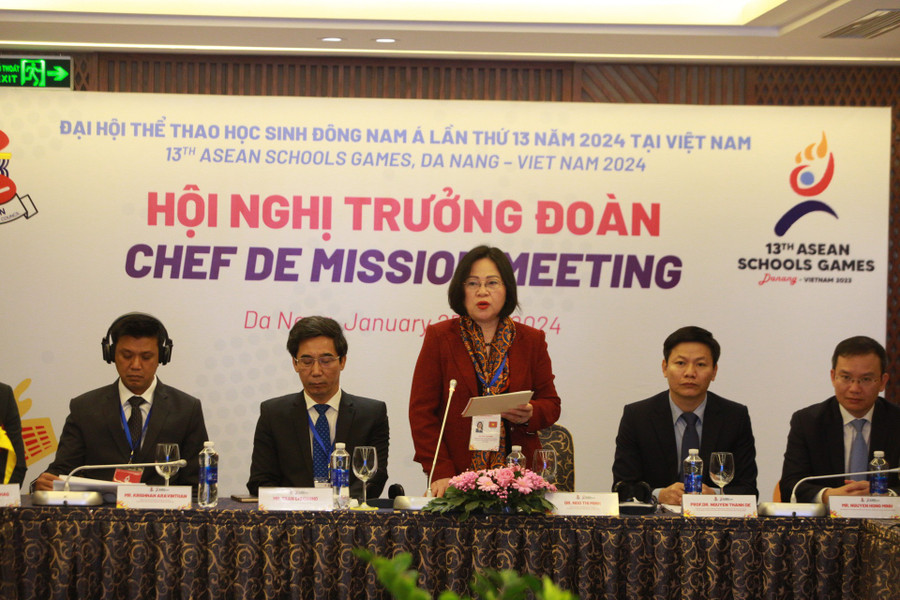 Thứ trưởng Ngô Thị Minh phát biểu tại hội nghị. Thứ trưởng Ngô Thị Minh phát biểu tại hội nghị.