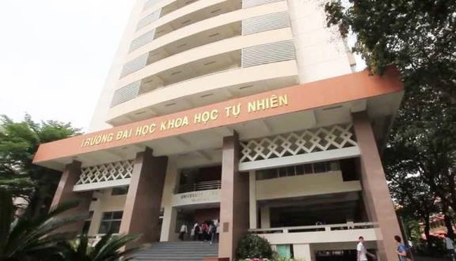 Khuôn viên Trường ĐH Khoa học Tự Nhiên TPHCM.