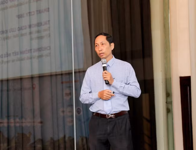 Ông Vũ Anh Tuấn- Tổng thư ký HCA chia sẻ tại buổi lễ
