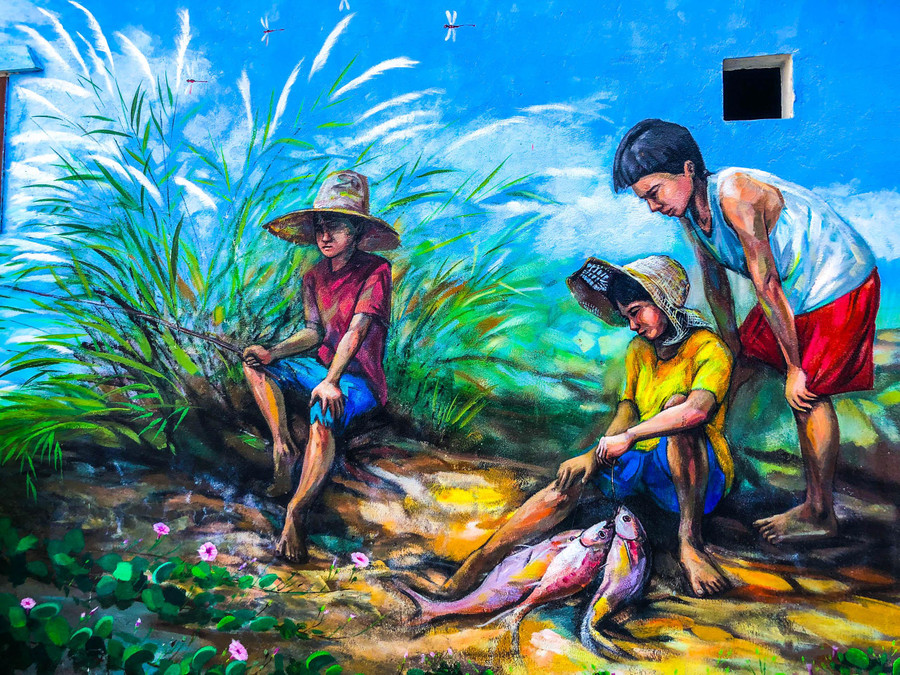 Những em nhỏ làng chài. Những em nhỏ làng chài.