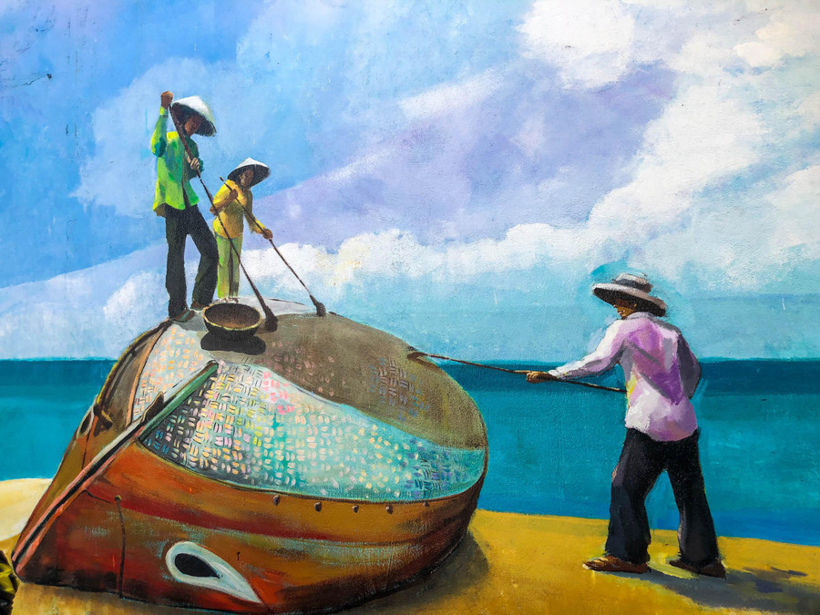 Đường tranh bích họa đã làm thay đổi diện mạo của cả khu vực Tân An, tổ 12 phường Mân Thái và nhận được sự đồng tình ủng hộ của toàn thể người dân trên địa bàn, các hộ dân có tường bao, tường nhà đều nhất trí tạo những bức họa trên tường nhà mình. Đường tranh bích họa đã làm thay đổi diện mạo của cả khu vực Tân An, tổ 12 phường Mân Thái và nhận được sự đồng tình ủng hộ của toàn thể người dân trên địa bàn, các hộ dân có tường bao, tường nhà đều nhất trí tạo những bức họa trên tường nhà mình.