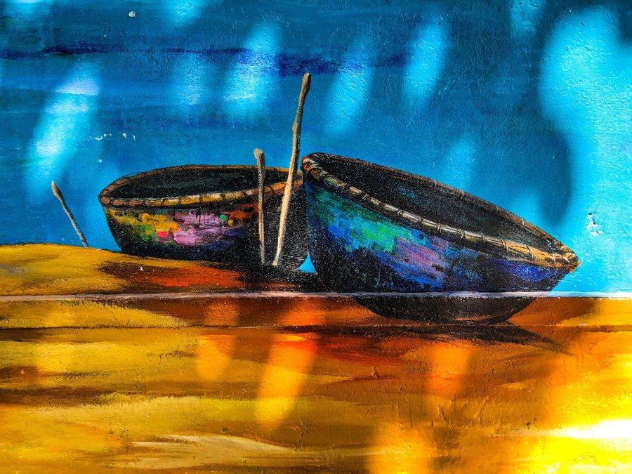 Những hình ảnh bình yên của làng chài Đà Nẵng. Những hình ảnh bình yên của làng chài Đà Nẵng.