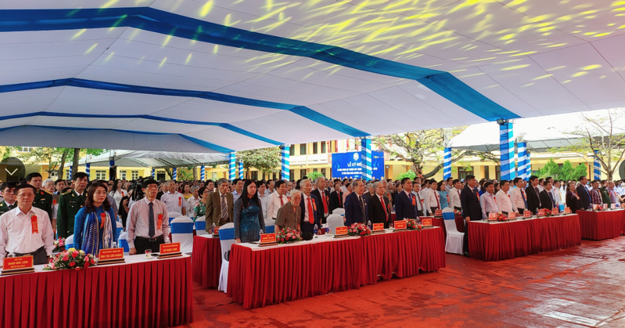 Các đại biểu tham dự Lễ kỷ niệm.