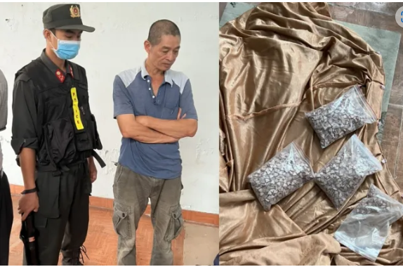 Số ma túy tổng hợp gồm 3.111 viên được đối tượng Phạm Văn Duẩn đưa đi cất giấu.