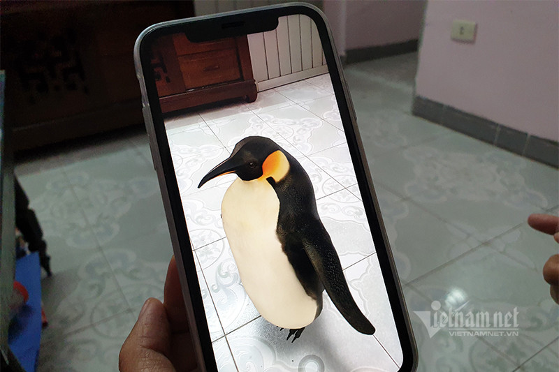Hiện có khoảng 30 loài vật được hỗ trợ mô hình ảo 3D của Google. Ảnh: Trọng Đạt. Hiện có khoảng 30 loài vật được hỗ trợ mô hình ảo 3D của Google. Ảnh: Trọng Đạt.