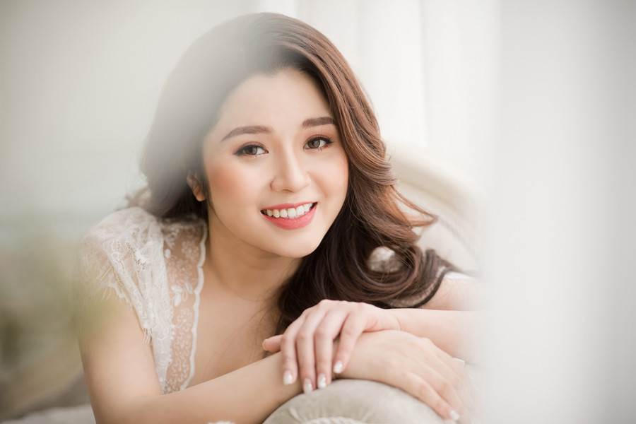 MC Diệu Linh vẫn lạc quan, vui vẻ dù mang trọng bệnh. MC Diệu Linh vẫn lạc quan, vui vẻ dù mang trọng bệnh.