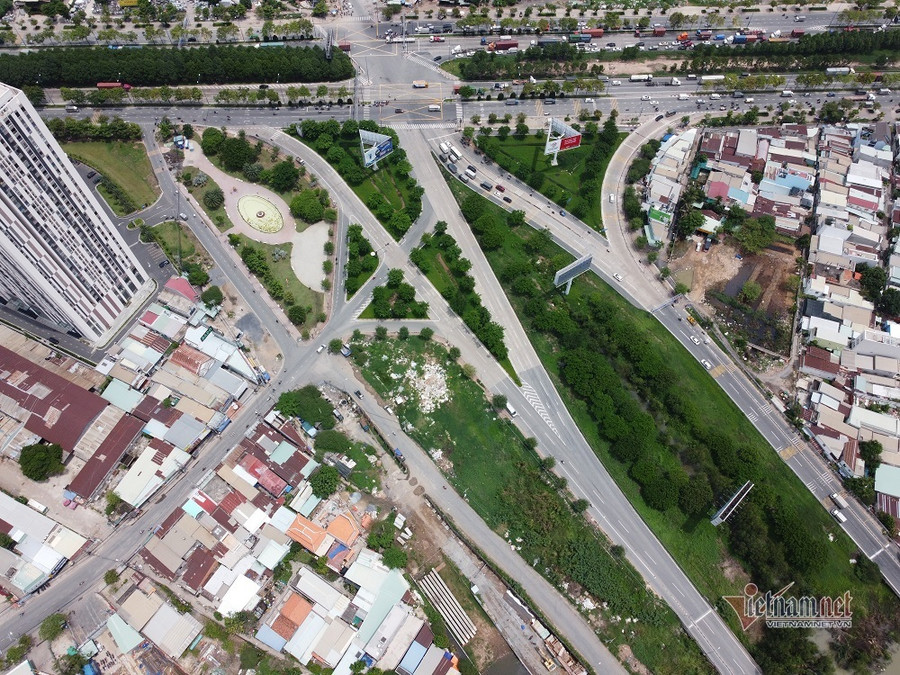 Nút giao thông An Phú tại TP Thủ Đức