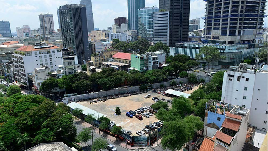 Hiện trạng lô đất vàng Hiện trạng lô đất vàng