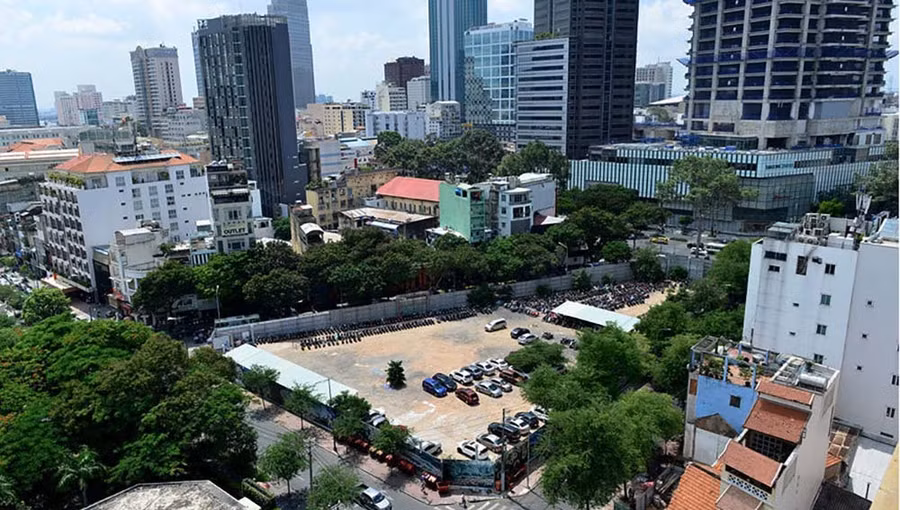 Hiện trạng lô đất vàng