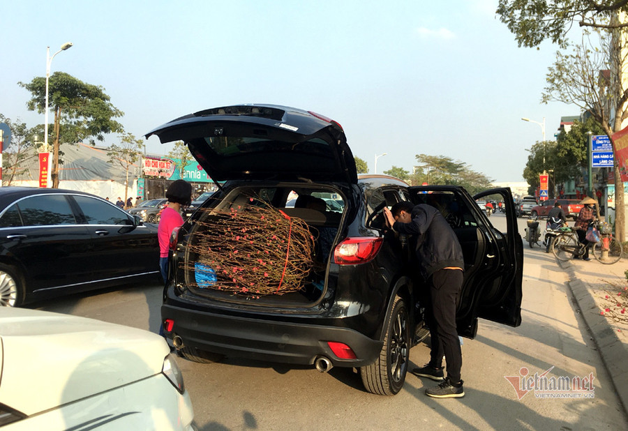 Mặc dù vào cuối tuần, hoạt động mua bán nhộn nhịp hơn song, so với năm ngoái vẫn giảm đáng kể. Phố bán hoa nhà giàu bậc nhất Hà Nội, một mùa ế ẩm, chợ tàn sớm