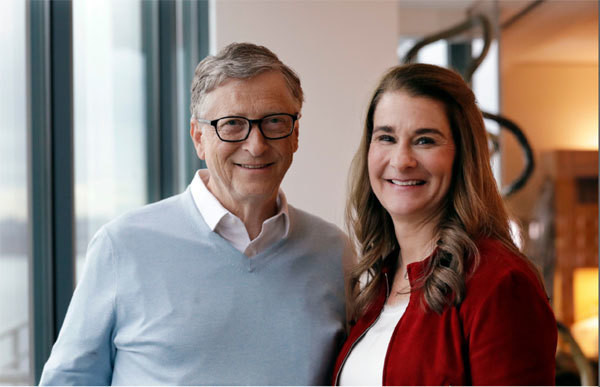 Bill và Melinda Gates. Ảnh: The People.