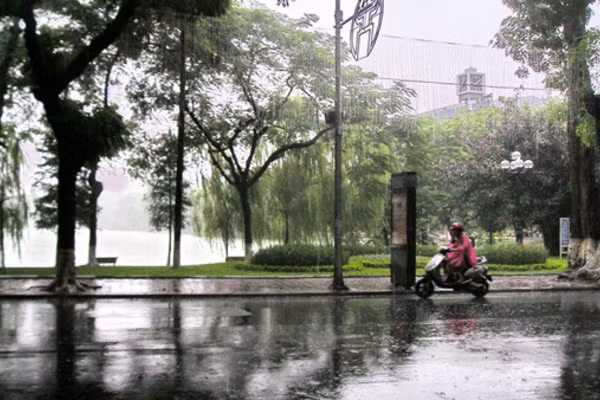 Hà Nội có mưa trong tuần tới.