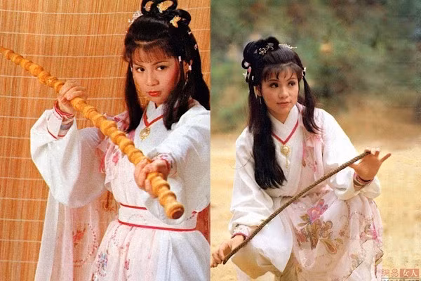 Ông Mỹ Linh là diễn viên nổi tiếng của Hong Kong thập niên 1980 với vai diễn Hoàng Dung trong bộ phim Anh Hùng Xạ Điêu bản 1983. Cô chinh phục khán giả hoàn toàn bởi hình tượng nhân vật nhí nhảnh, thông minh và cá tính. Cô cũng từng bị thương trong quá trình quay phim và diễn viên Thang Trấn Nghiệp đã chăm sóc giúp đỡ cô rất nhiều. Hai người từ đó nên duyên và công khai tình cảm trước công chúng, họ nhận được sự ủng hộ của đông đảo người hâm mộ lúc bấy giờ.