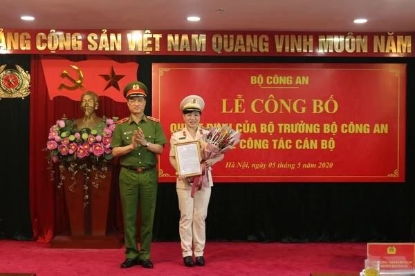 Nữ Trung tướng đầu tiên của lực lượng công an nghỉ hưu