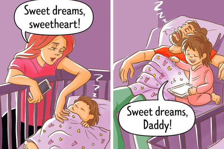 12 bức hình cho thấy sự khác biệt trong cách dạy con của bố và mẹ