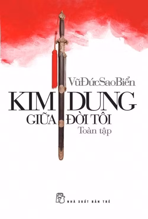 Bìa toàn tập bộ "Kim Dung giữa đời tôi".