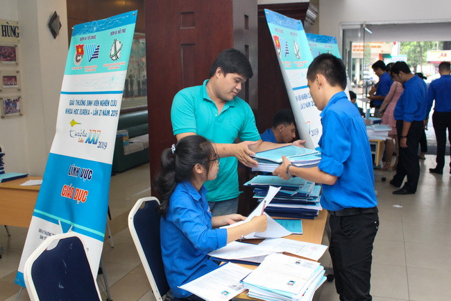 156 đề tài khoa học của 72 trường sẽ tranh tài ở 12 lĩnh vực tại vòng chung kết Giải thưởng SV NCKH Euréka năm 2019. (Ảnh: BTC)