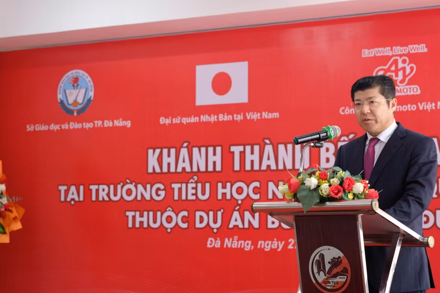 Ông Tsutomu Nara – Tổng Giám đốc Công ty Ajinomoto Việt Nam. Ảnh: Hoàng Vinh.